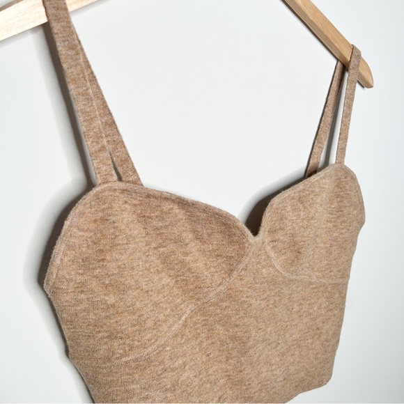 Wilfred sweater bustier crop top - Picture 2 of 5